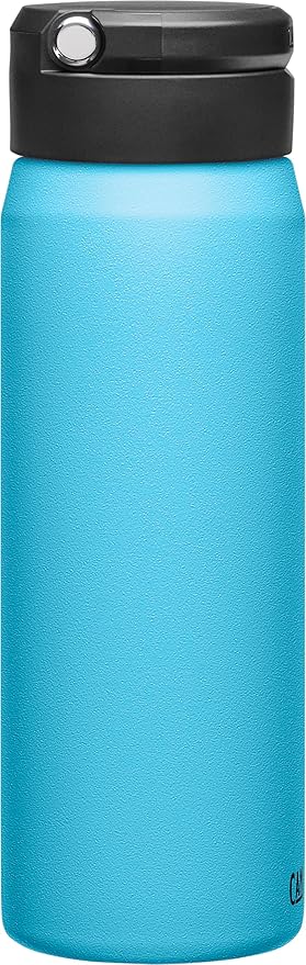 CamelBak Fit Cap Vacuum Stainless Steel Insulated Water Bottle - 25oz, Nordic Blue