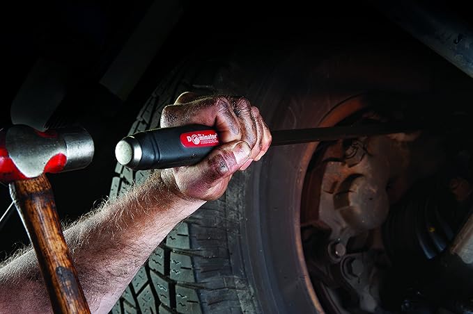 Mayhew Tools 61366 Dominator Pry Bar Set, 5-Piece Curved, Black Oxide Finish