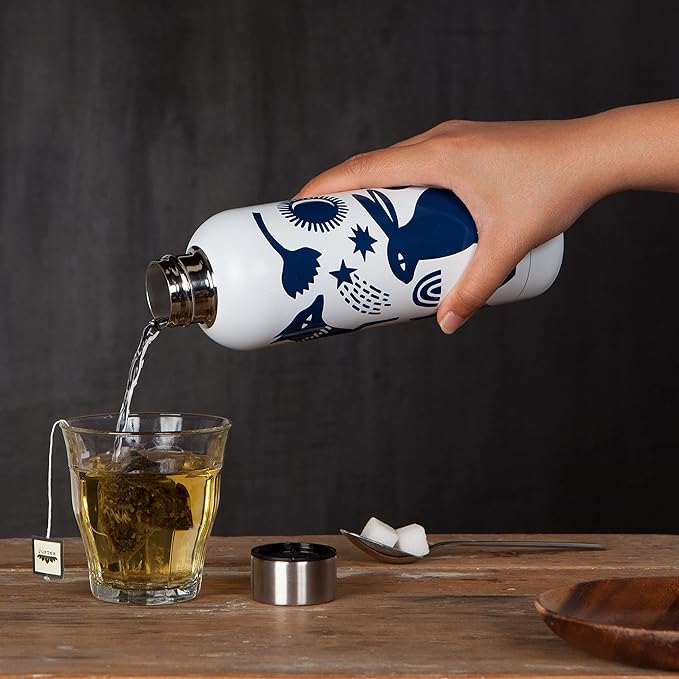 Danica Studio Timber Stainless Steel Water Bottle Hot or Cold 17 Oz