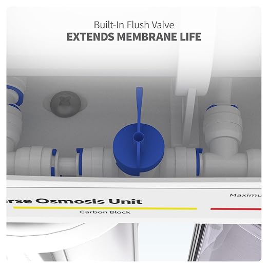 Aquatic Life 150 GPD Hydroponic Reverse Osmosis Filter System RO Water Filtration Unit, High Efficiency