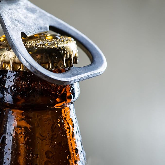 Waiter Corkscrew and Beer Bottle Opener Multifunction Tool (White)