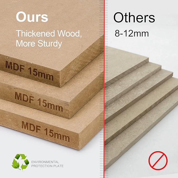 Bathroom Wall Cabinet Wooden Medicine Cabinet Buffering Hinge MDF Material Over Toilet Storage 23"x29" and Adjustable Shelves Cupboard Above Toilet with Large Space