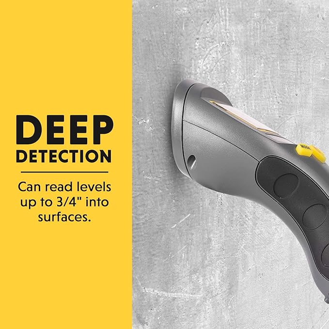 General Tools LCD Moisture Meter #MM8 - Leak and Humidity Detector - Pinless and Non-Invasive