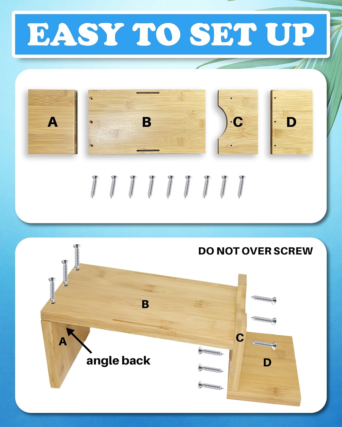 TidyFriend Laundry Detergent Dispenser with Tray & Strap, Laundry Soap Dispenser with Non-Slip Rubber Feet for Washing Room Organization, Easy Pour (Wood)