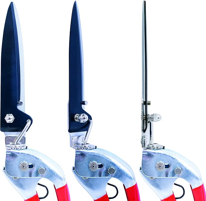 CRAFTSMAN 4-Piece Pruning Tools Set with Bypass Pruner, Bypass Lopper, Wavy Blade Hedge Shears & Swivel Blade Grass Shears