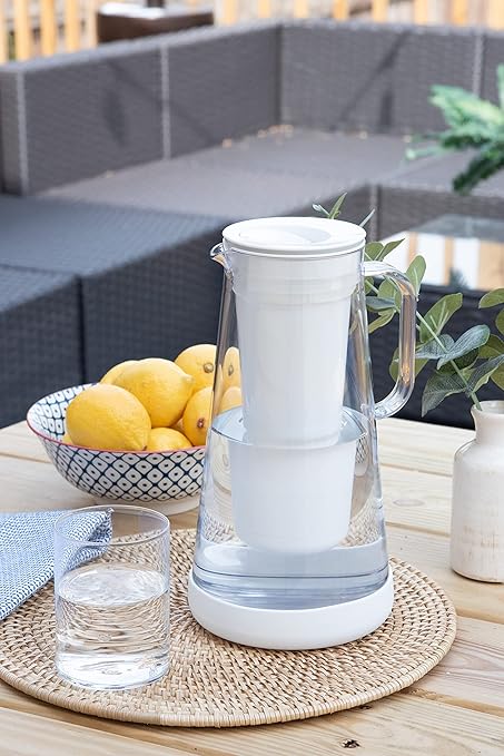 LifeStraw Home Silicone Base, Water Filter Pitcher 10-Cup Accessory, White