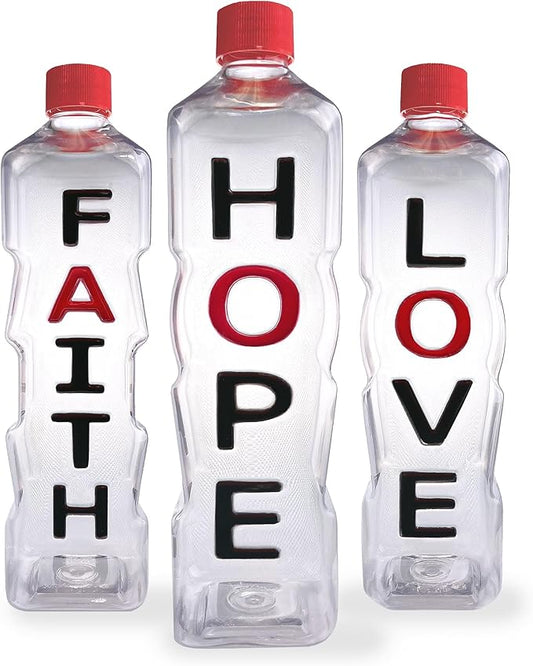 Faith Hope Love - Affirmation Bottles & Products for The mind, body & soul