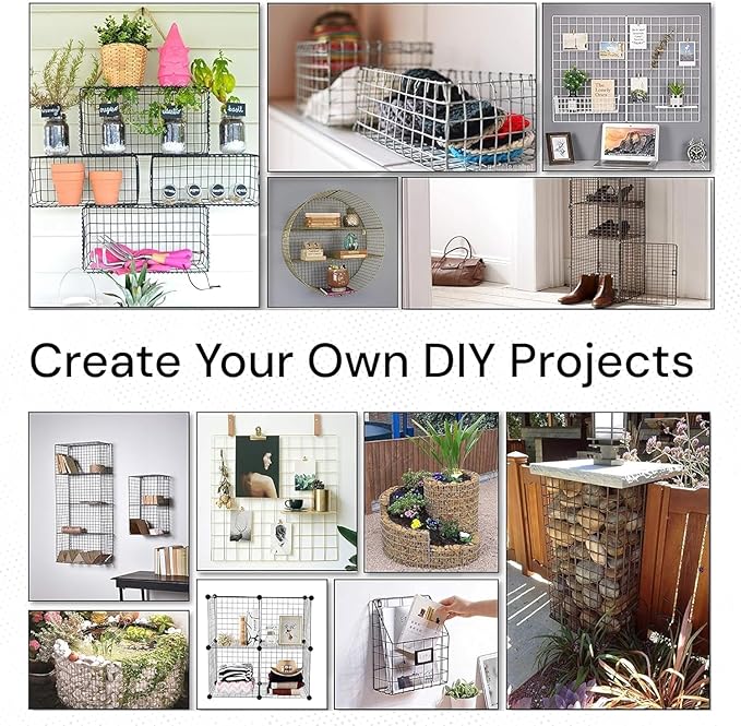 Hardware Cloth 1/2inch 5inx15ft 19 Gauge,Double-Layer Hot-Dip Galvanizing After Welding,Chicken Wire Netting Garden Wire Fencing Rabbit Snake Fence Chicken Coop Plant Supports