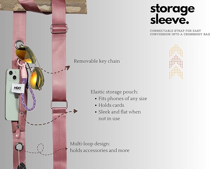 H2O Capsule Half Gallon Insulated Water Bottle With Straw - Stainless Steel Thermos Water Bottle With Sipping/Chugging Lid & Shoulder Strap For Storage - 64 oz Vacuum Flask, Keeps Hot Cold (Plum)