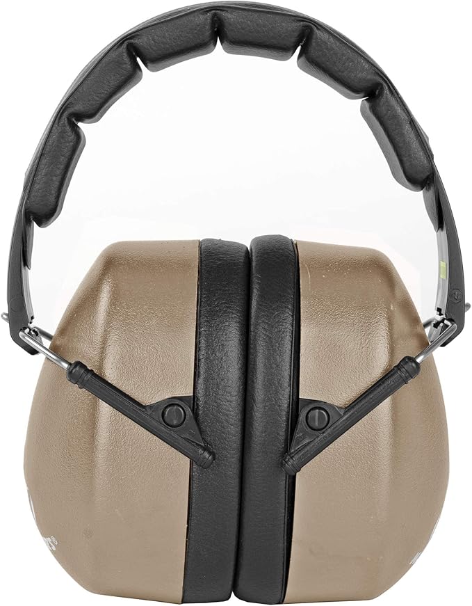 Walker's EXT Range Shooting Folding Muff - Compact 30dB NRR Noise-Blocking Hunting Gun Range Shooting Hearing Protection