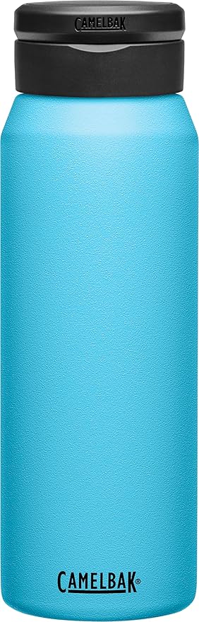 CamelBak Fit Cap Vacuum Stainless Insulated Water Bottle - 32oz, Nordic Blue