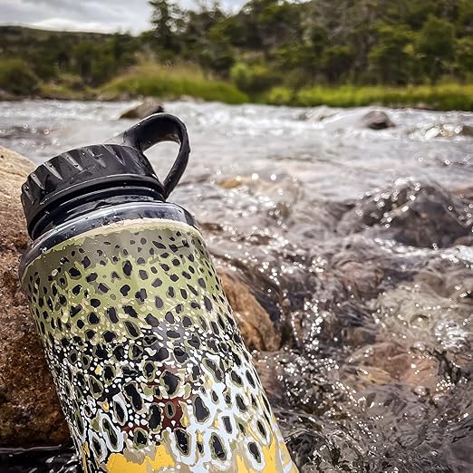 Epic Water Filters Nalgene OG | USA Made Bottle and Filter | Travel Water Bottle | Removes 99.99% Tap Water Impurities (48 Ounce, Rep Your Water)