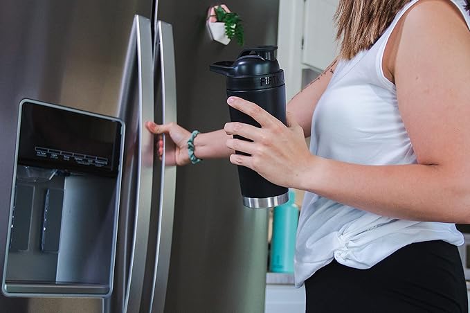 FIFTY/FIFTY SS VI Shaker Bottle - 25OZ - Black