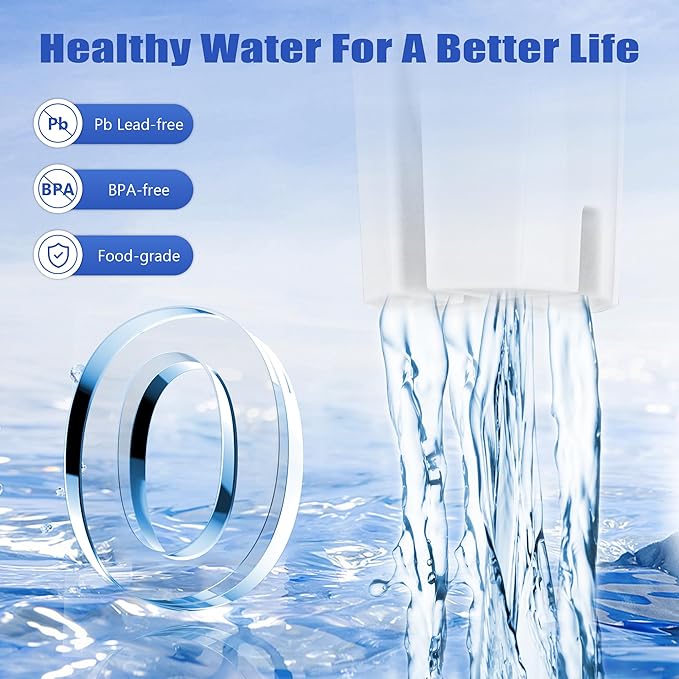 Water Filter Replacements for Brita Dispensers,Fits Brita Water Pitcher, Compatible with Brita Water Pitcher For Classic 35557, OB03，Mavea 107007, 35557，Pack of 3