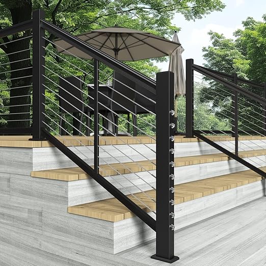 BLIKA 500FT 1/8" Stainless Steel Cable with Cutter, T316 Marine Grade, Stainless Steel Wire Rope 7x7 Strand Construction, 1850lbs Breaking Strength Aircraft Cable for Deck Cable Railing, Silver