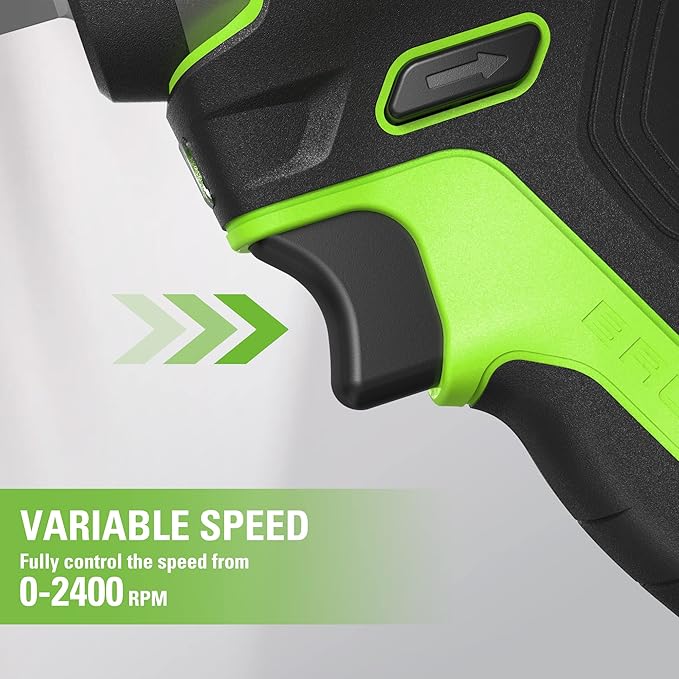 Greenworks 24V Brushless 3/8" Cordless Impact Wrench, 150-ft lbs. 2,400 RPM, Tool Only