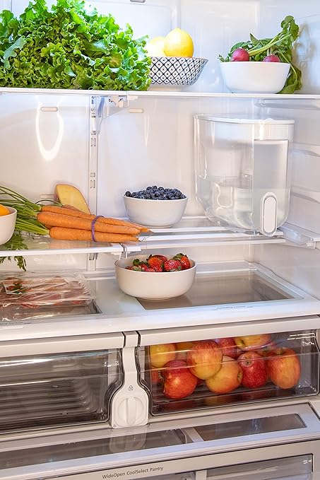 LifeStraw Home – Water Filter Dispenser, 18-Cup, Pebble, BPA Free Designed for Everyday Protection Against tap Water contaminants Including Bacteria, parasites, microplastics, Lead, Mercury