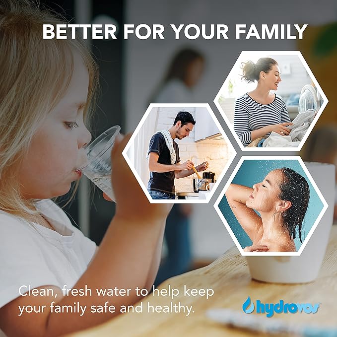 4.5 x 10 Inch Large Capacity Whole House Water Filter, NSF 42 Certified 5 Micron Sediment Filtration, Compatible with Whirlpool WHKF-GD25BB Aqua-Pure AP810, AP801 GE GXWH30C GXWH35F GWWH40