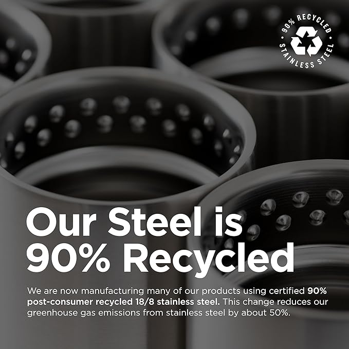 Klean Kanteen TKWide Insulated Coffee Tumbler with Café Cap - Stainless Steel Coffee Tumbler - 16 Oz, Marigold