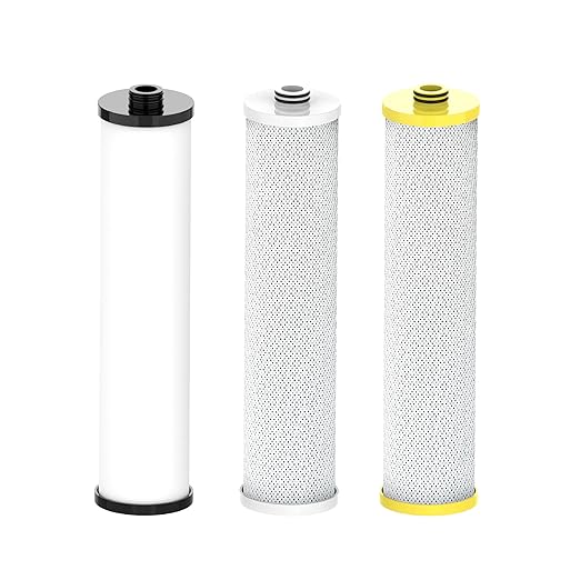 Waterspecialist Replacement for Aquasana® AQ-5300+R Under Sink Water Filter, 800 Gallons Filter Life, Fit AQ-5300+.55, AQ-5300+.56, and AQ-5300+.62, 3 Filters