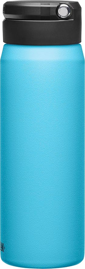 CamelBak Fit Cap Vacuum Stainless Steel Insulated Water Bottle - 25oz, Nordic Blue