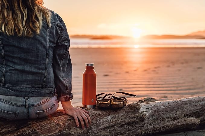 Mizu - V8 Water Bottle | 26 oz. Double Wall Stainless Steel Vacuum Insulated | Narrow Mouth with Leak Proof Cap | Multiple Colors | BPA Free