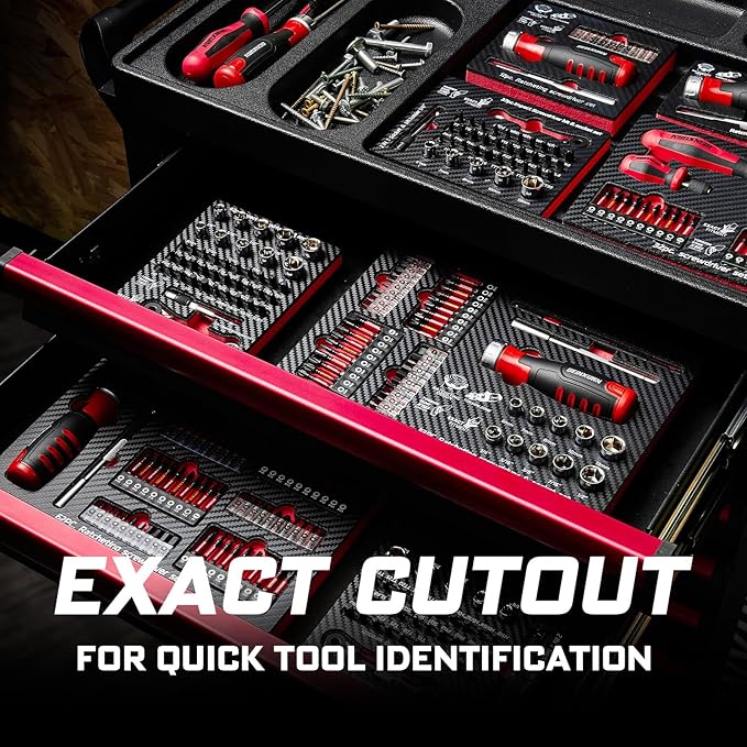 Changeable Head Manual Screwdriver Set Include 2Pcs Quick Change Screwdriver and 30Pcs Impact S2 Screwdriver Bits, Bit Extension Holder, Nut driver, Socket Adapter