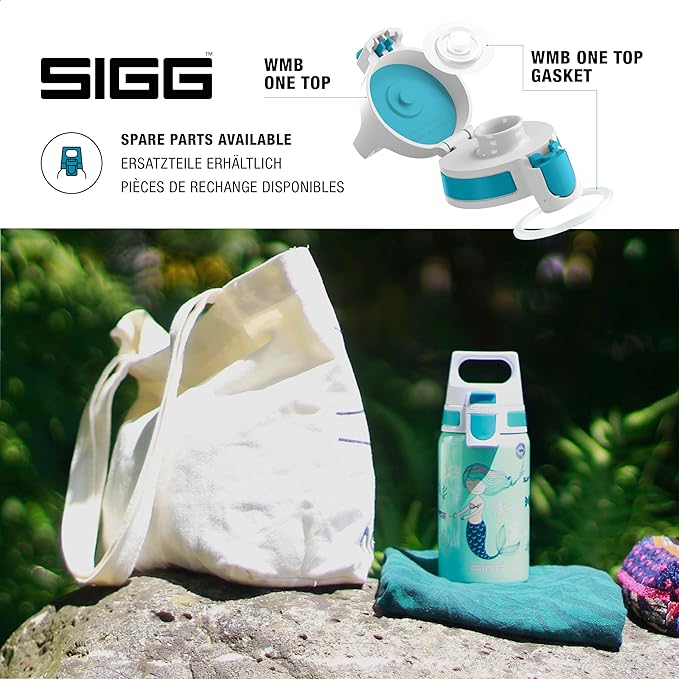SIGG - Stainless Steel Kids Bottle - Shield One - Suitable For Carbonated Beverages - 17 Oz