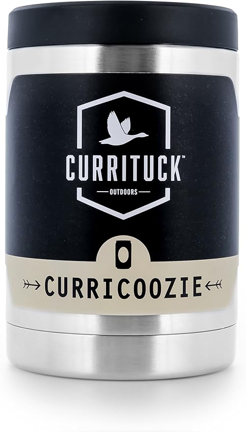 Camco Currituck Stainless Steel Can Holder- Holds 12 oz Drink Cans and Glass Bottles and Much More, Won't Condensate (51863)