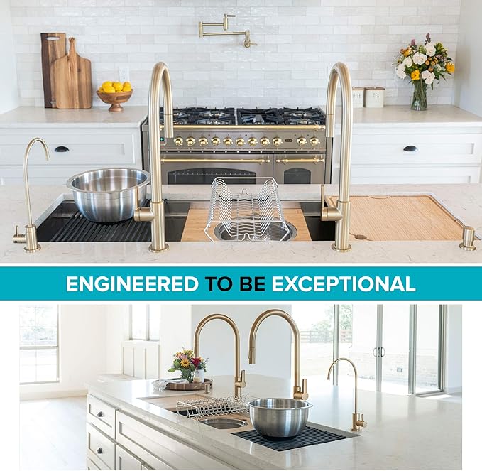 Kraus KWU210-57 Kore 2-Tier Workstation Undermount 16 Gauge Stainless Steel Single Bowl Kitchen Sink with 10 Piece Chef’s Kit of Accessories, 57 inch