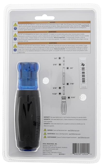 IDEAL INDUSTRIES INC. 35-919 7-in-1 Nut Driver