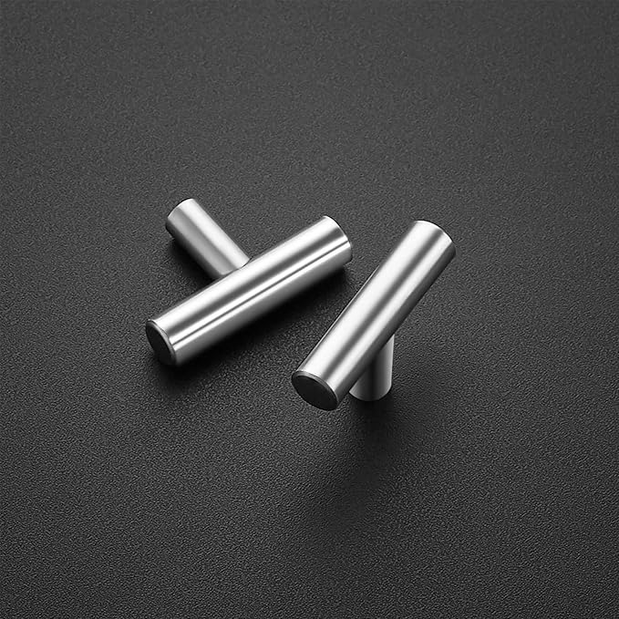Ravinte 10 Pack | 2" Cabinet Pulls Brushed Nickel Stainless Steel Kitchen Cupboard Drawer Pulls Cabinet Handles 2 Inch Length with Mounting