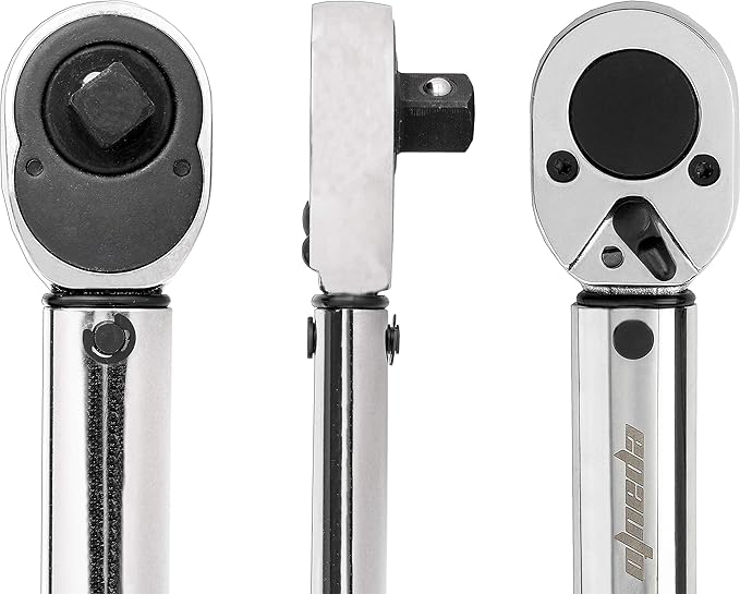 EPAuto 1/2-inch Drive Click Torque Wrench, 10-150 ft/lb, 13.6-203.5 N/m