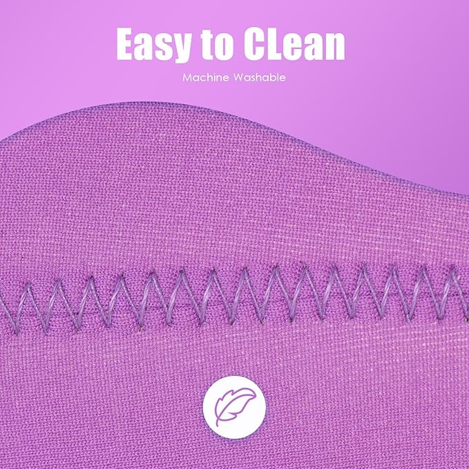 Sleeve for Cirkul Water Bottle with Cartridges Holder and Handle 22oz Water Bottle Holder for Cirkul Plastic and Stainless Steel Bottle Neoprene Sleeve for Cirkul Bottle (2 Pcs Purple)