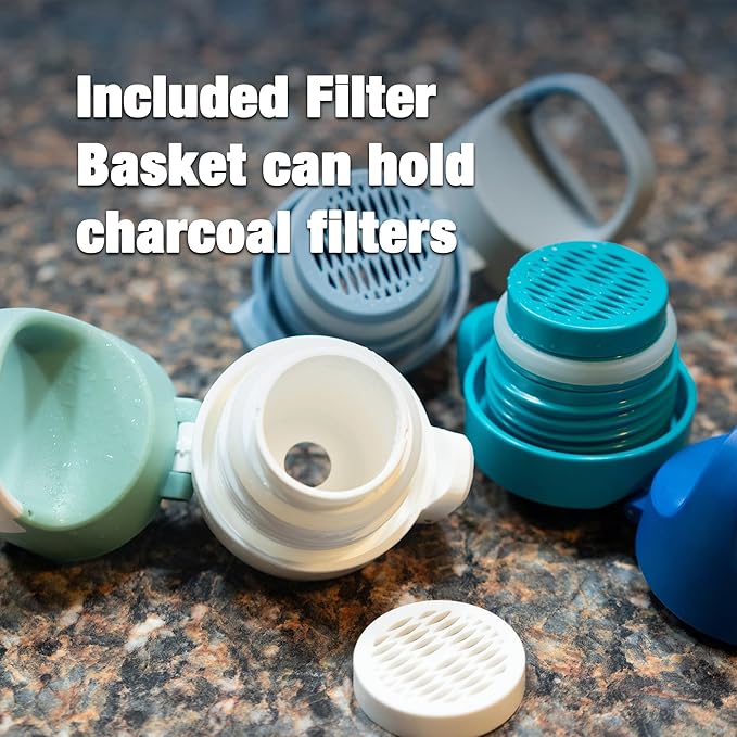 Vapur Chill Insulated BPA and reusable bottle with Lockable lid and EZ Flow spout