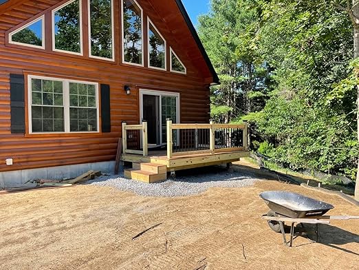 51 Pack Deck Balusters 32.25"x1" Strip Baluster, Black Metal Deck Spindle and Stair Railing with Screws, Rectangular Deck Balusters for Porch Railing