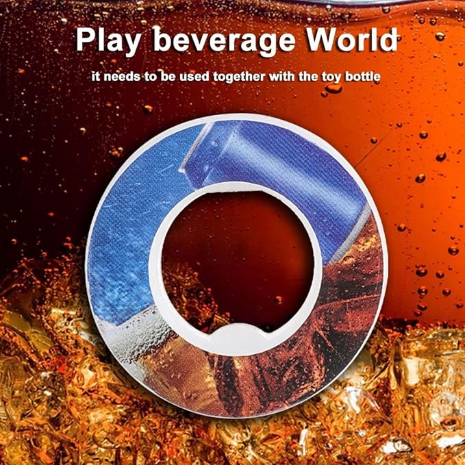 Flavor Air Pod Water Bottles Juice Scent Pods for Water Bottle Caps Fruit Scent Sports Water Cup Rings Outdoor Sport (Juice Flavor Air Pod, One Size)