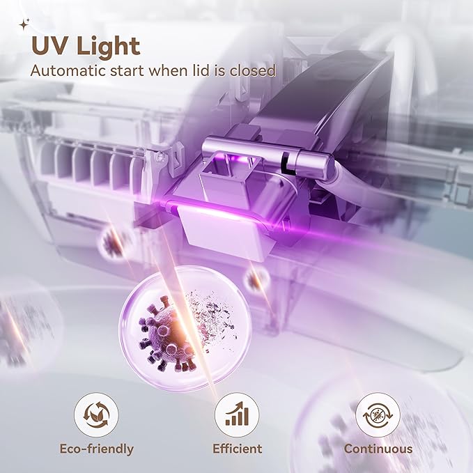 Smart Toilet with Powerful Flush, for Low Water Pressure, Luxury Smart Toilet built-in bidet with Instant Warm Water, Auto Open& Close Lid and Kick Control, Deodorization, Night Light