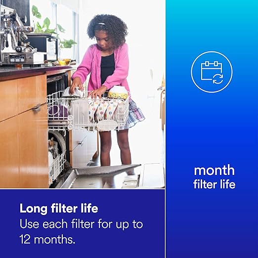 Filtrete High Performance Whole House Sanitary Quick-Change Filter System 4WH-QCTO-S01, Large Capacity