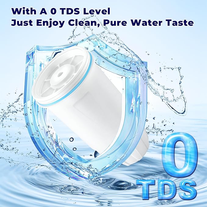 Replacement fit for Zero Water Filter,Water Filter Replacement fit for Zero Water Filters 2 Pack,0 Water Filters fit for zerowater pitchers ZR-001 ZR-017 ZR-004 ZP-006 ZD-013 ZS-008 prime&swift