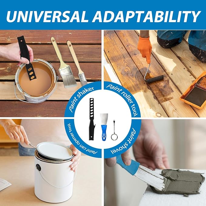 Paint Roller Extension Pole - 28PCS 3FT Telescoping Paint Roller Kit, Wall Painting Naps for Professionals with Brush Microfiber Roller Cover for House Wall