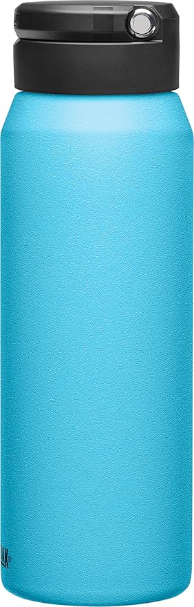 CamelBak Fit Cap Vacuum Stainless Insulated Water Bottle - 32oz, Nordic Blue