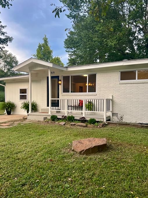 51 Pack Deck Balusters 36"x1" Strip Baluster, Black Metal Deck Spindle and Stair Railing with Screws, Rectangular Deck Balusters for Porch Railing