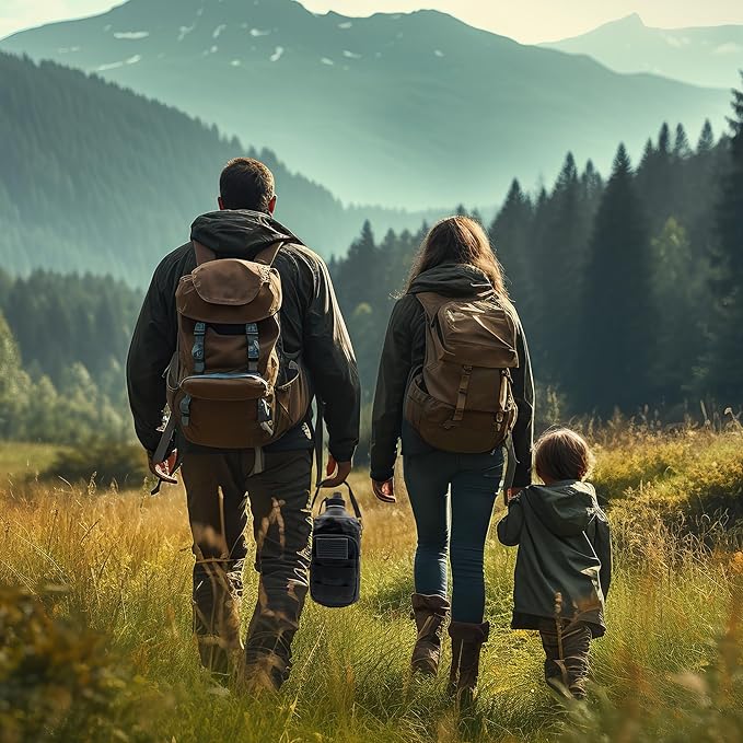 1 Gallon Water Bottle Insulated - 84 Oz Stainless Steel Metal Water Jug with Holder - | Carrying Bag | Spout Handle | Straw Lids | Keep Cold & Hot | - Black Tactical Flask