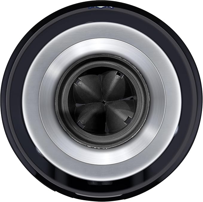 Waste Maid 10-US-WM-658-3B Garbage Disposal Anti-Jam Stainless Steel Food Waste Grinding System, 1-1/4 HP Premium, Black