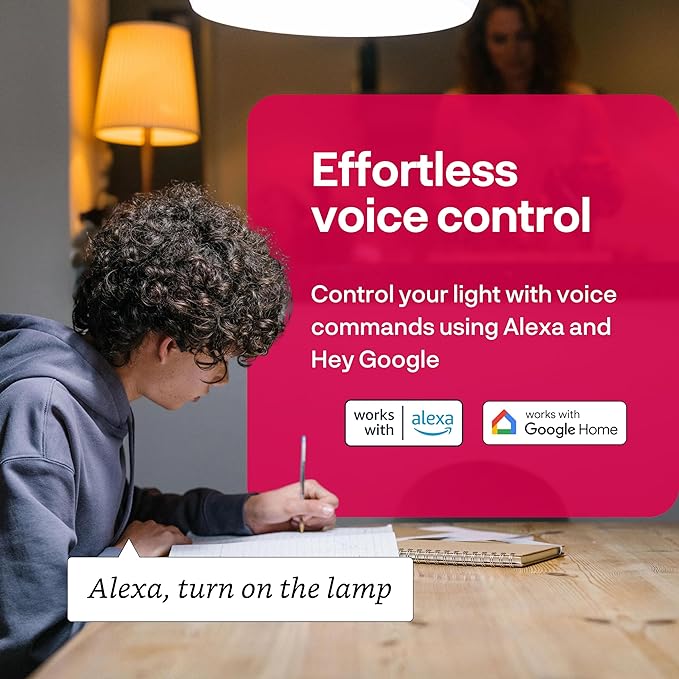 innr Smart Light Bulbs, A19 Zigbee, Works with Philips Hue* and Alexa (Bridge Required), Soft White Light Bulb, Dimmable, E26 LED Bulb 60 Watt, Warm White, 830lm, 2-Pack