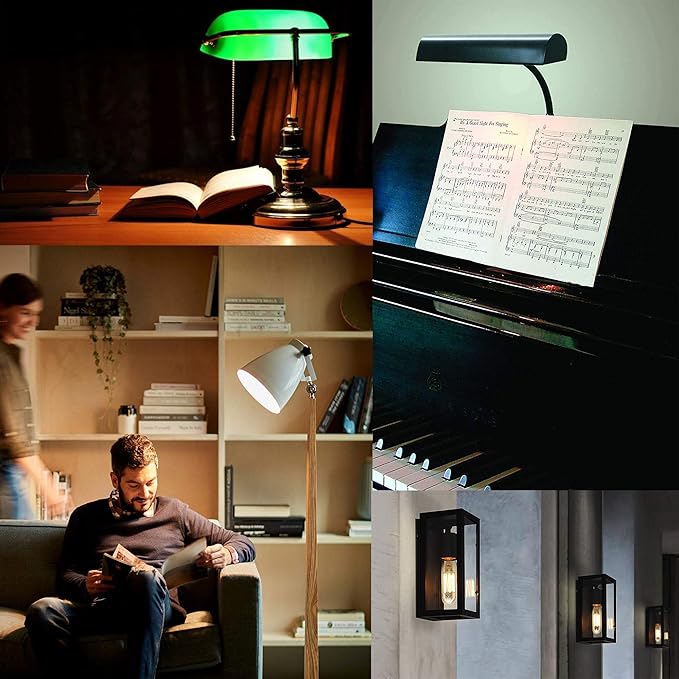 XININSUN T10 Frosted LED Bulbs Warm White 2700K,Dimmable 6W LED Tubular Edison Bulbs 60 Watt Equivalent,600LM, E26 Medium Base Lamp Bulb for Desk Lamp, Pendant Lights. (6-Pack)