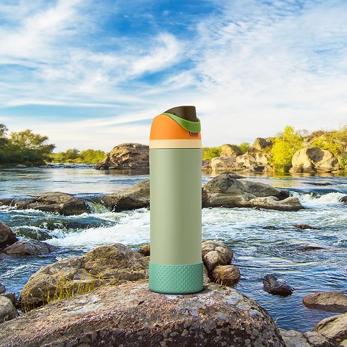Silicone Boot for Owala Water Bottle 24 oz 32 oz 40 oz, Anti-Slip Protective Sleeve for FreeSip/Twist/Flip Stainless Steel Water Bottles Accessories