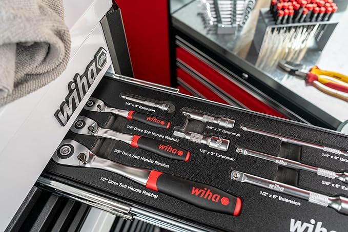 9pc SoftFinish Ratchet wrench set