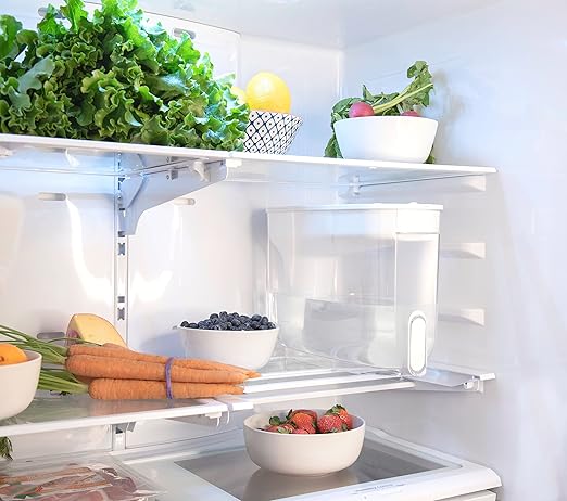 LifeStraw Home – Water Filter Dispenser, 18-Cup, BPA-Free Plastic, Tested to Protect Against Bacteria, Parasites, Microplastics, Lead, Mercury, and a Variety of Chemicals, White